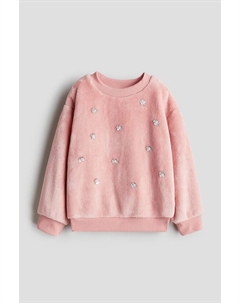 Флисовая толстовка, розовый H&m