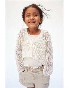 Комплект из двух предметов: кардиган и топ, белый H&m