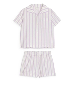 Хлопковая пижама, сиреневый Arket