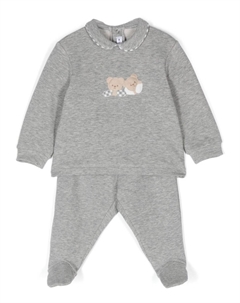 Пижама с мотивом плюшевого мишки, серый Il gufo