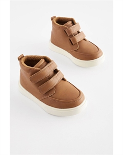 Туфли на теплой подкладке с застежкой-липучкой, белый Next