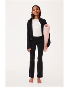 Расклешенные спортивные леггинсы из материала softmove, черный H&m