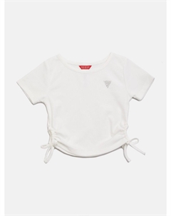 Футболка Serena с завязками по бокам (7-14), цвет Pure White Guess factory