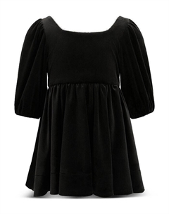 Мини-платье из латины для девочек - Little Kid, Big Kid, черный Bardot junior