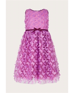 Платье с 3D бабочкой, розовый Monsoon