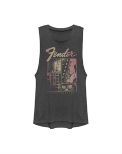 Майка с рисунком мышц Fender Stratocaster для юниоров Licensed character