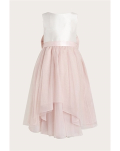 Платье бантик из органзы Оливия, розовый Monsoon