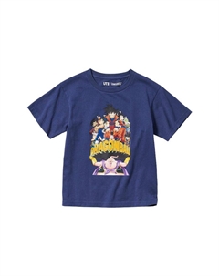 Футболка детская UT Dragon Ball, синий Uniqlo