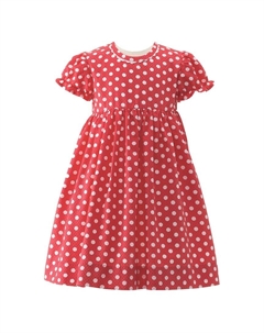 Платье Рэйчел Райли в горошек, красный Rachel riley