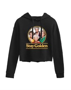 Укороченная толстовка с рисунком Golden Girls Stay Golden для юниоров Licensed character