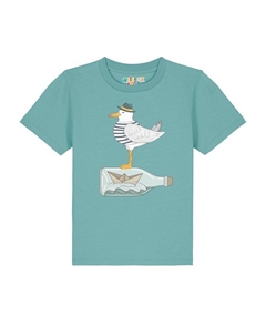 Футболка, цвет teal monstera Watapparel