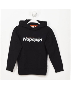 Толстовка Ga4Eq4 с длинными рукавами для мальчиков, черный Napapijri