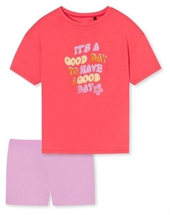 Пижамы из органического хлопка, красный Schiesser