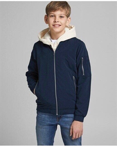 Бомбер для мальчика, синий Jack & jones