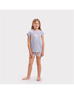 Пижама с коротким рукавом dh1102, серый Munich