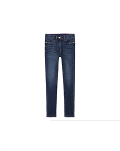 Детские джинсы для девочек Peperts!, суперскинни, с завышенной талией, темно-синий Peppert's