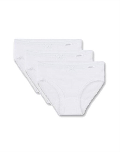Трусы, упаковка из 3 шт., белый Sanetta