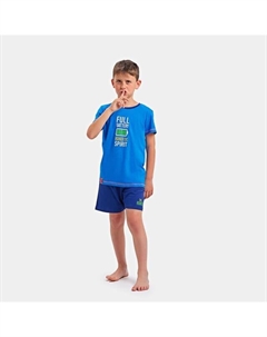 Пижама с коротким рукавом dh1451, синий Munich