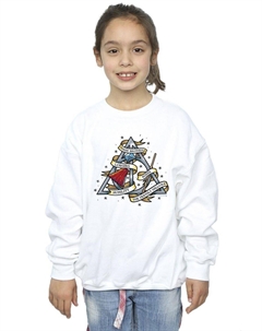 Толстовка «Дары смерти», белый Harry potter