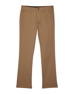 Брюки прямого кроя Kids, коричневый Volcom