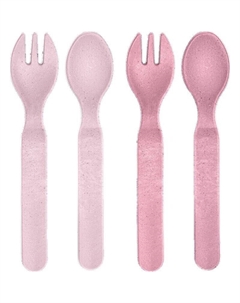 Набор столовых приборов для выращивания растений, 2 шт. розового цвета, 2 шт. Reer