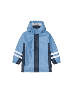 Дождевик для малышей с флисовой внутренней курткой, темно-синий/голубой Playshoes