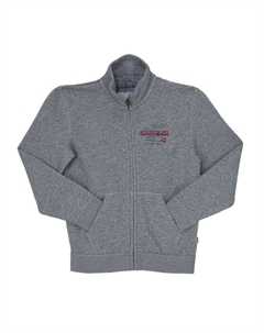 Толстовка K beitem с длинными рукавами и высоким воротником n0yie4 для мальчиков, серый Napapijri