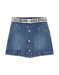 Юбка, синий джинсовый Tommy hilfiger