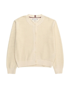 Вязаный кардиган, песочный Tommy hilfiger