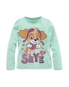 Лонгслив SKYE, цвет Mint Paw patrol