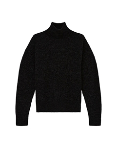 Свитер, пятнистый черный S.oliver