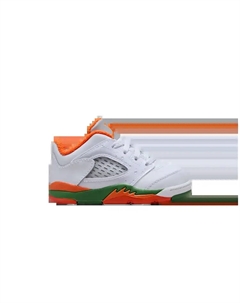 Кроссовки 5 Retro Low TD, серый Air jordan