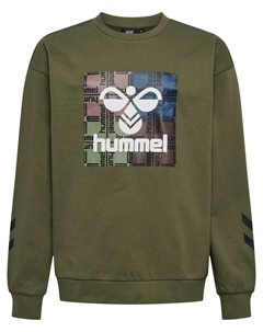 Толстовка, оливковый Hummel