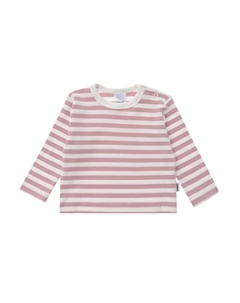 Лонгслив, розовый/белый Лилипут