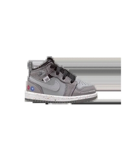 Кроссовки 1 Mid Wings TD, серый Air jordan