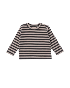 Лонгслив, бежевый/серый Лилипут