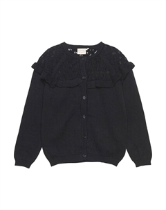 Вязаный кардиган, черный Minymo®