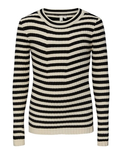 Лонгслив CRISTA, бежевый/черный Pieces kids