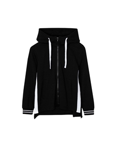 Худи на молнии, черный Gulliver
