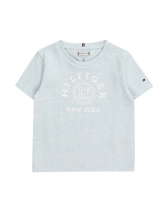 Футболка, морской синий/пятнистый синий Tommy hilfiger