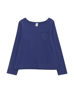 Лонгслив GIULIA SHIRT, темно-синий /about you