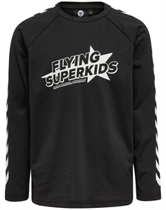 Лонгслив FLYING CHAMPION, черный Hummel
