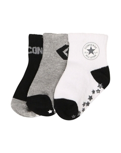 Носки, пятнистый серый/черный/белый Converse