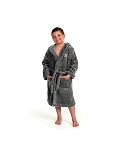 Персонализированный детский суперплюшевый халат с капюшоном, U Linum home textiles