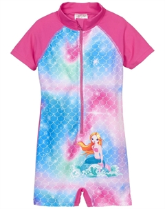 Купальник UV Schutz Einteiler Meerjungfrau, розовый Playshoes