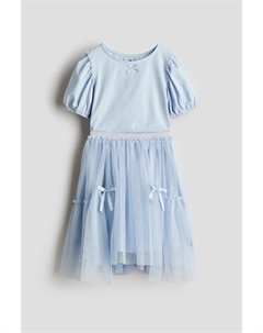 Комплект из двух предметов: рубашка и тюлевая юбка, голубой H&m