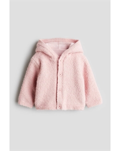 Кардиган с аппликациями, розовый H&m