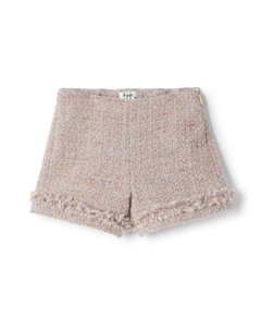 Твидовые шорты, розовый Il gufo