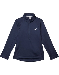 Топ Golf Kids 1/4 Zip, цвет Navy Blazer Puma