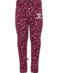 Леггинсы CONFETTI, цвет Red/Wine Red Hummel